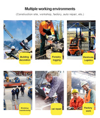 Men’s Rotating Button Steel Toe Safety Sneakers