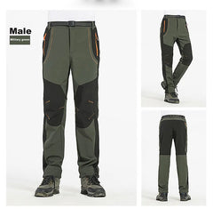 LNGXO Men’s Winter Fleece Hiking Pants