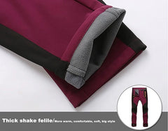 LNGXO Men’s Winter Fleece Hiking Pants