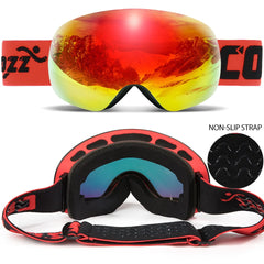 COPOZZ UV400 Anti-Fog Ski Goggles