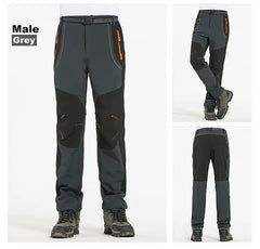 LNGXO Men’s Winter Fleece Hiking Pants