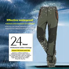 LNGXO Men’s Winter Fleece Hiking Pants