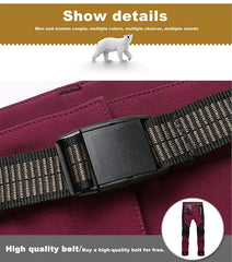 LNGXO Men’s Winter Fleece Hiking Pants