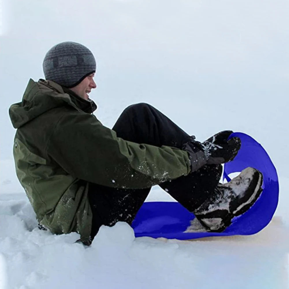 Roll-Up Snow Sled Board with Handles