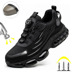 Men’s Indestructible Steel Toe Safety Work Shoes