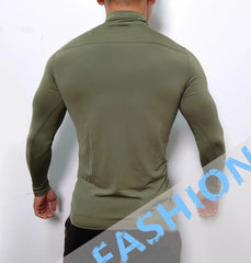 Men’s Long Sleeve Compression Workout Shirt