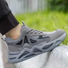 Unisex Lightweight Steel Toe Safety Work Shoes