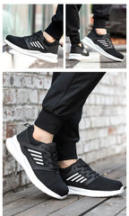 Men’s Lightweight Steel Toe Safety Work Sneakers