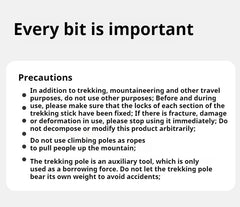 Naturehike Telescopic Carbon Trekking Pole