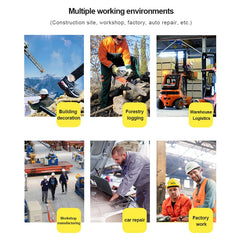 Men’s Lightweight Steel Toe Safety Work Sneakers