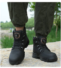Men’s Waterproof Steel Toe Indestructible Work Boots