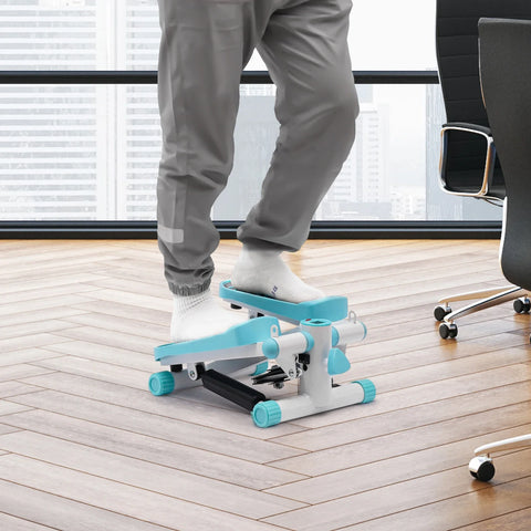 Mini Stepper with Resistance Bands – Blue