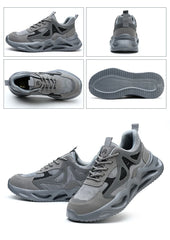 Unisex Lightweight Steel Toe Safety Work Shoes