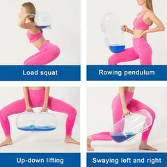 Clear Aqua Power Bag – Water Weight Trainer