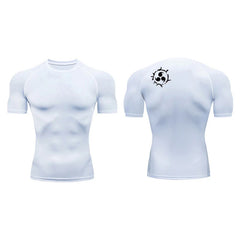 Men's Graphic Compression Quick-Dry Athletic Shirt