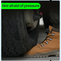 Men’s Waterproof Steel Toe Indestructible Work Boots