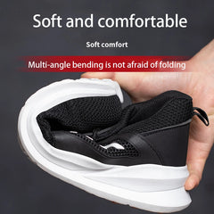 Men’s Lightweight Steel Toe Safety Work Sneakers