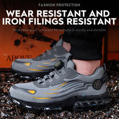 Men’s Indestructible Steel Toe Safety Work Shoes
