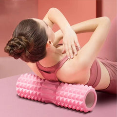 45cm Yoga Foam Roller & Pilates Block Set