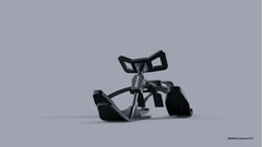 Kids’ Snow Ski Racer Bike Sled