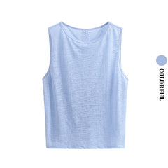 DRUR Women’s Back Cross Yoga Tank Top