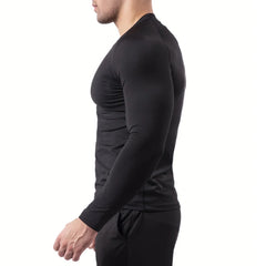 Men's Graphic Compression Quick-Dry Athletic Shirt
