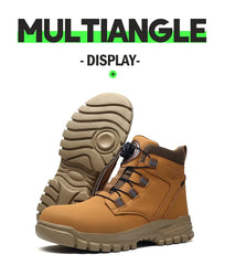 Men’s Waterproof Steel Toe Indestructible Work Boots