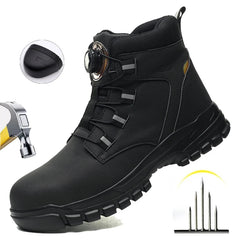 Men’s Waterproof Steel Toe Indestructible Work Boots