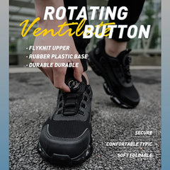 Unisex Lightweight Steel Toe Safety Work Shoes