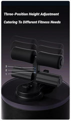 Adjustable Abdominal Sit-Up Suction Cup Foot Support