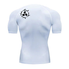 Men's Graphic Compression Quick-Dry Athletic Shirt