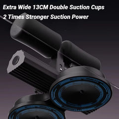 Adjustable Abdominal Sit-Up Suction Cup Foot Support