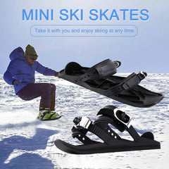 Mini Adjustable Short Skating Ski Shoes