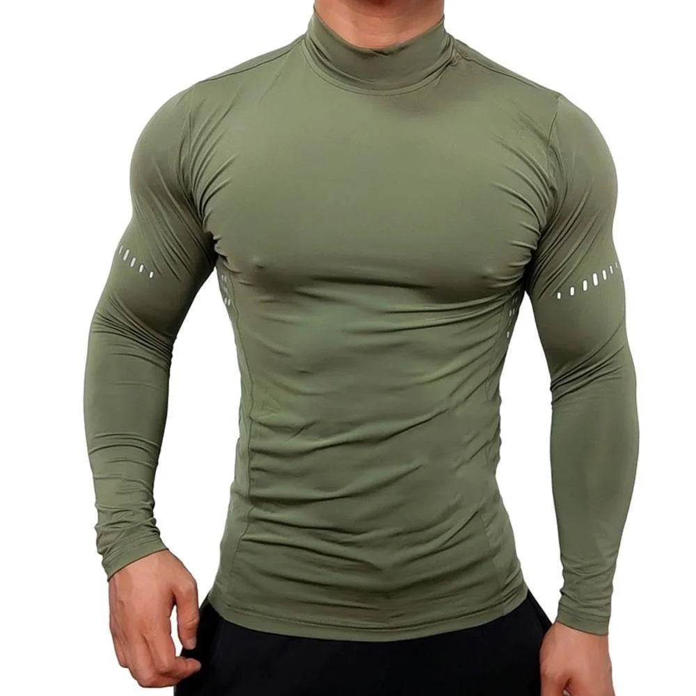 Men’s Long Sleeve Compression Workout Shirt