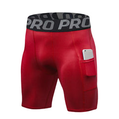 Men’s Compression Running Shorts with Pocket