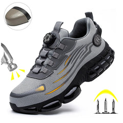Men’s Indestructible Steel Toe Safety Work Shoes