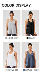 Women’s Quick-Dry Sleeveless Yoga Tank Top