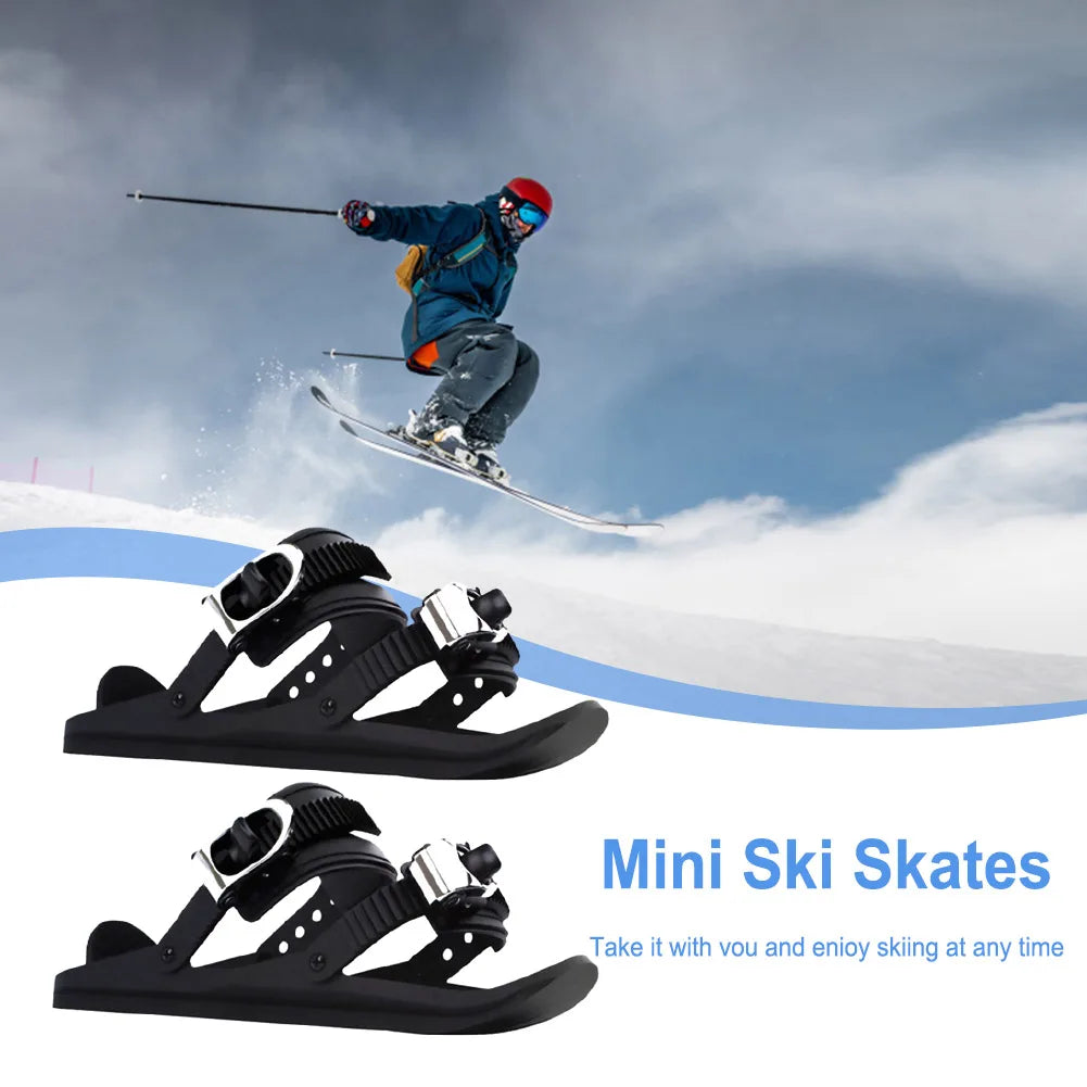 Mini Adjustable Short Skating Ski Shoes