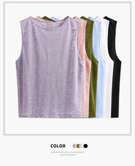 DRUR Women’s Back Cross Yoga Tank Top