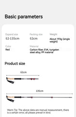 Naturehike Telescopic Carbon Trekking Pole