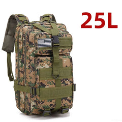 Waterproof 25L/50L Nylon Tactical Backpack