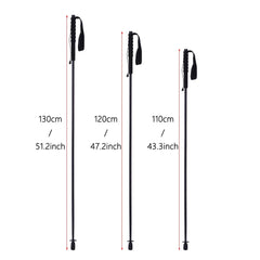 HEALING 115g Carbon Folding Trekking Pole