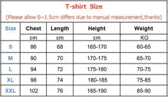 Men’s High Collar Stripe Fitness T-Shirt