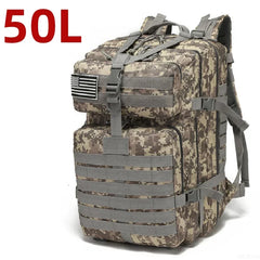 Waterproof 25L/50L Nylon Tactical Backpack