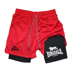 Men’s 2-in-1 Running Shorts with Phone Pocket