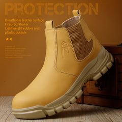 Men’s Waterproof Steel Toe Tactical Work Boots