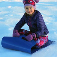 Roll-Up Snow Sled Board with Handles