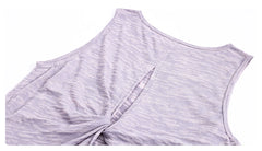 DRUR Women’s Back Cross Yoga Tank Top