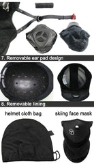 LOCLE Professional Snow Sports Helmet