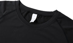 Men's Graphic Compression Quick-Dry Athletic Shirt